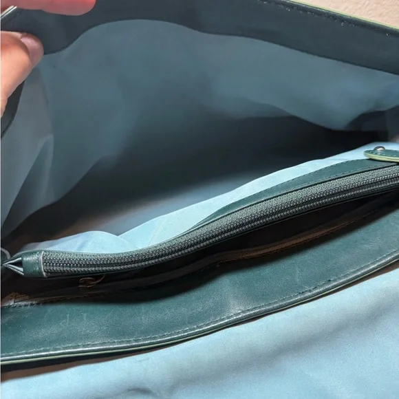 Cole Haan Green Leather Handbag - Picture 3 of 6